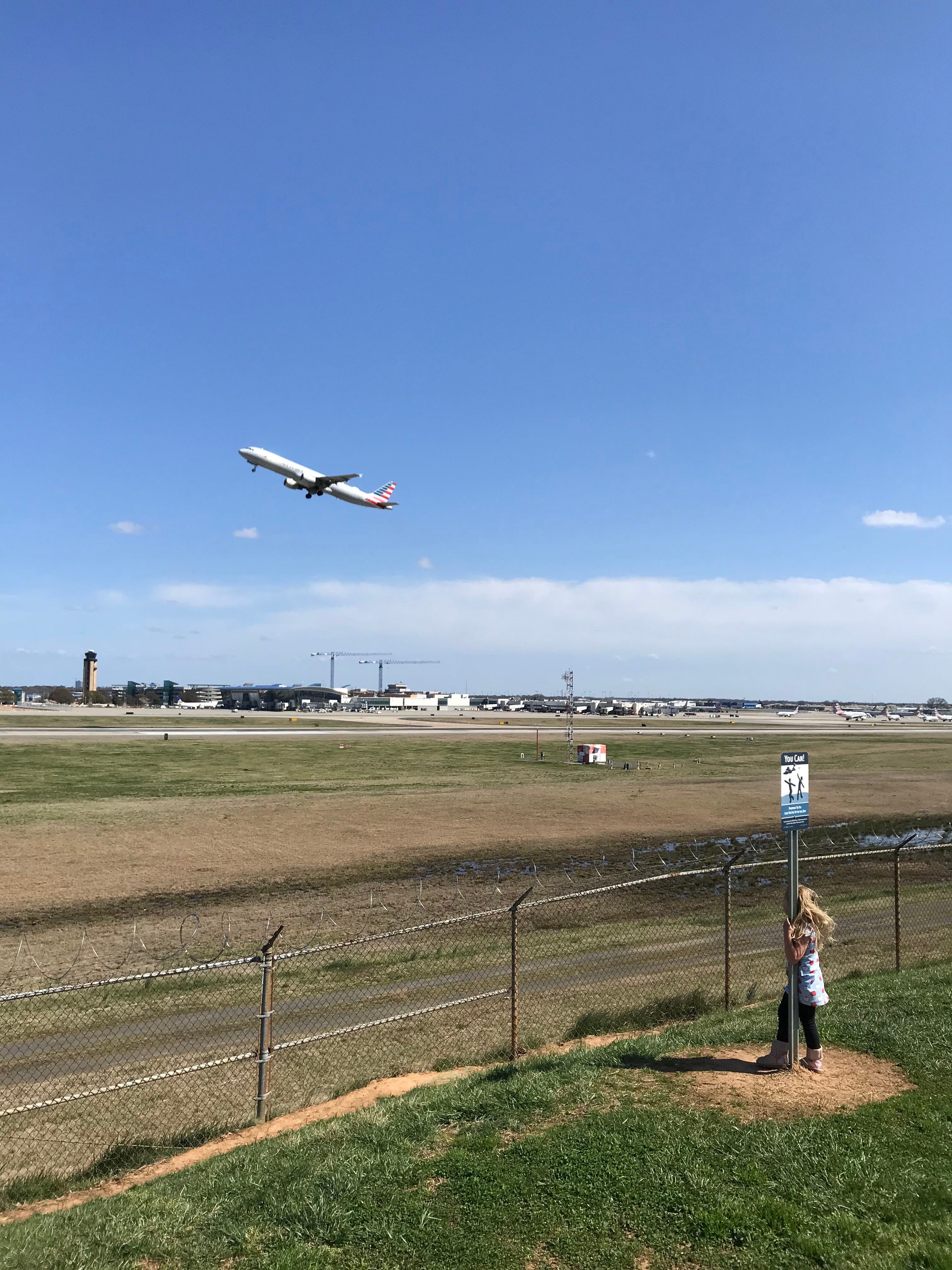 The couple that spent every day at Charlotte's airport overlook