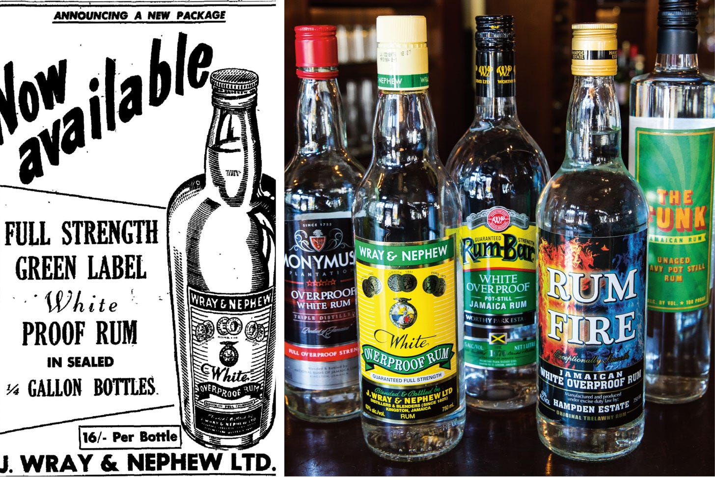 In Search of Jamaican Overproof Rum History