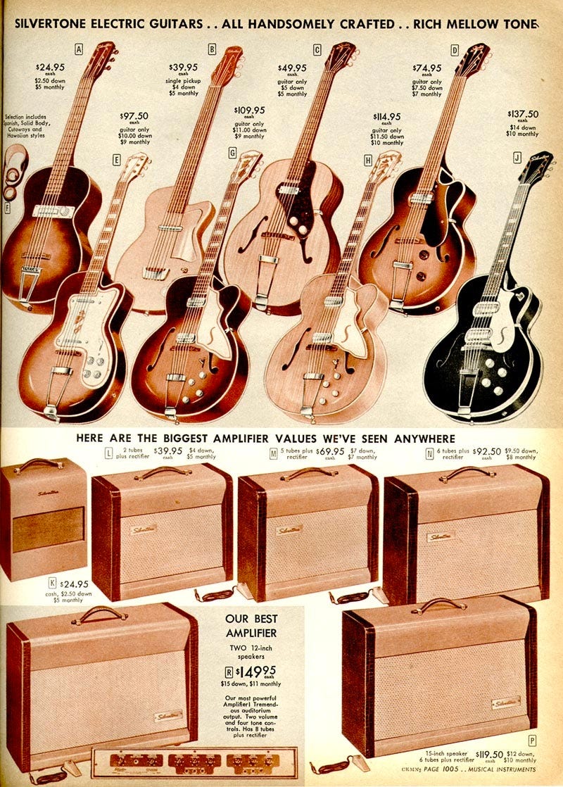 Harmony brand guitar sale