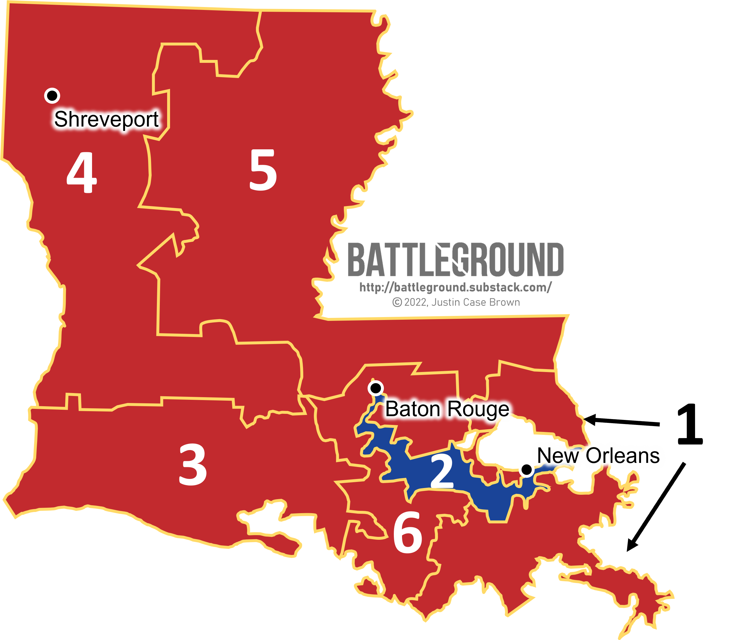 Louisiana One Is Not Enough by Justin Brown