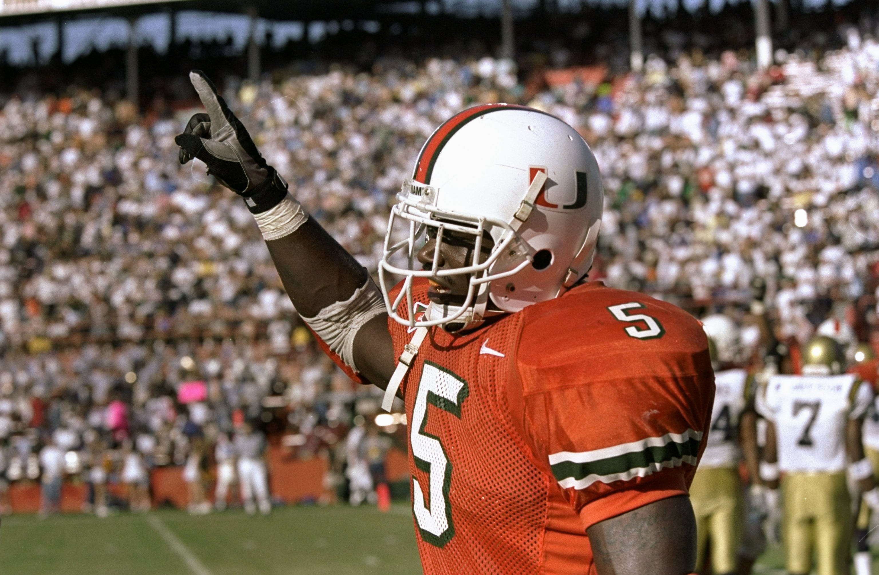 Edgerrin james clearance miami jersey