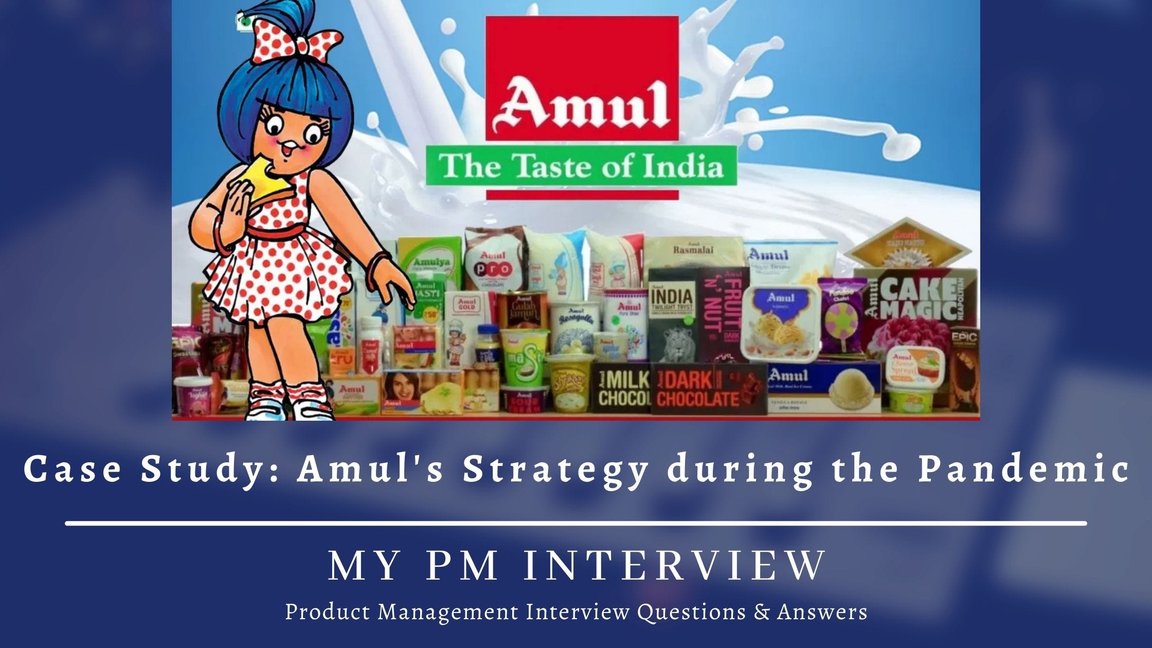 amul case study questions and answers