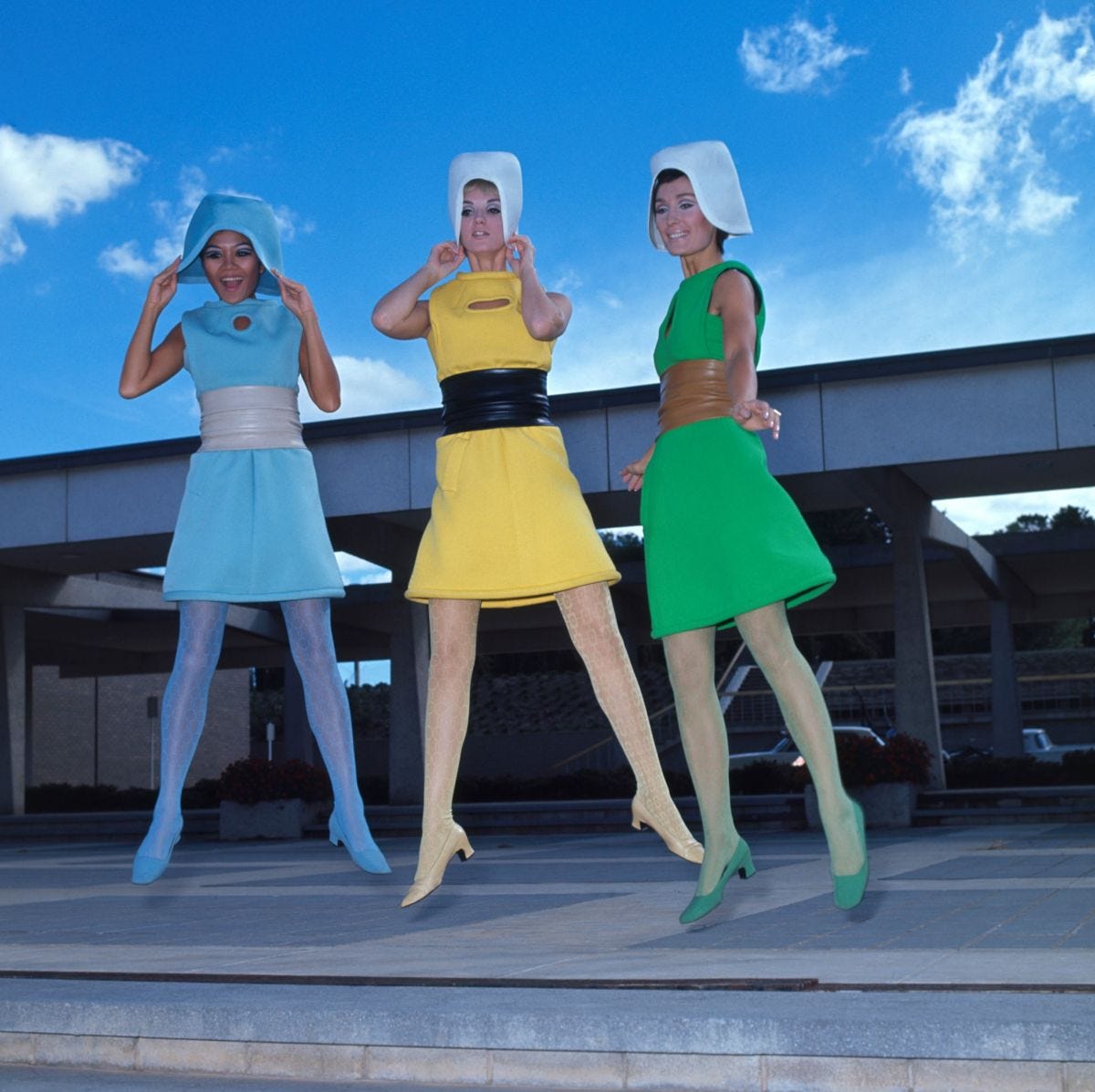 1960's space age fashion hotsell