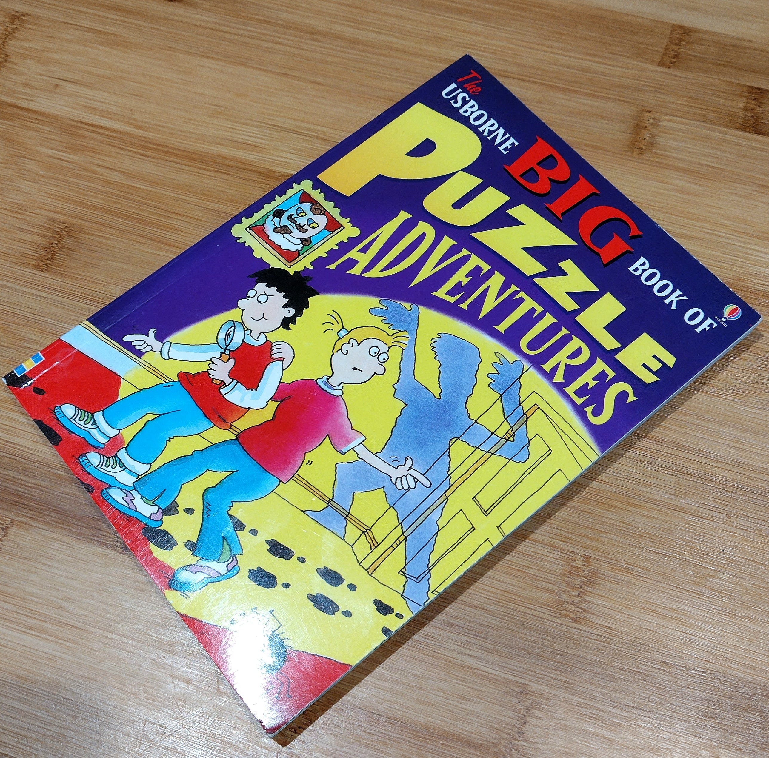 I loved Usborne Puzzle Adventures