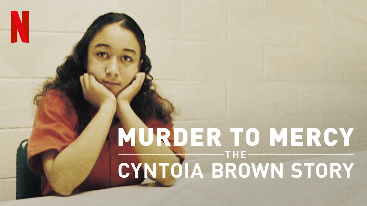 Murder To Mercy The Cyntoia Brown Story