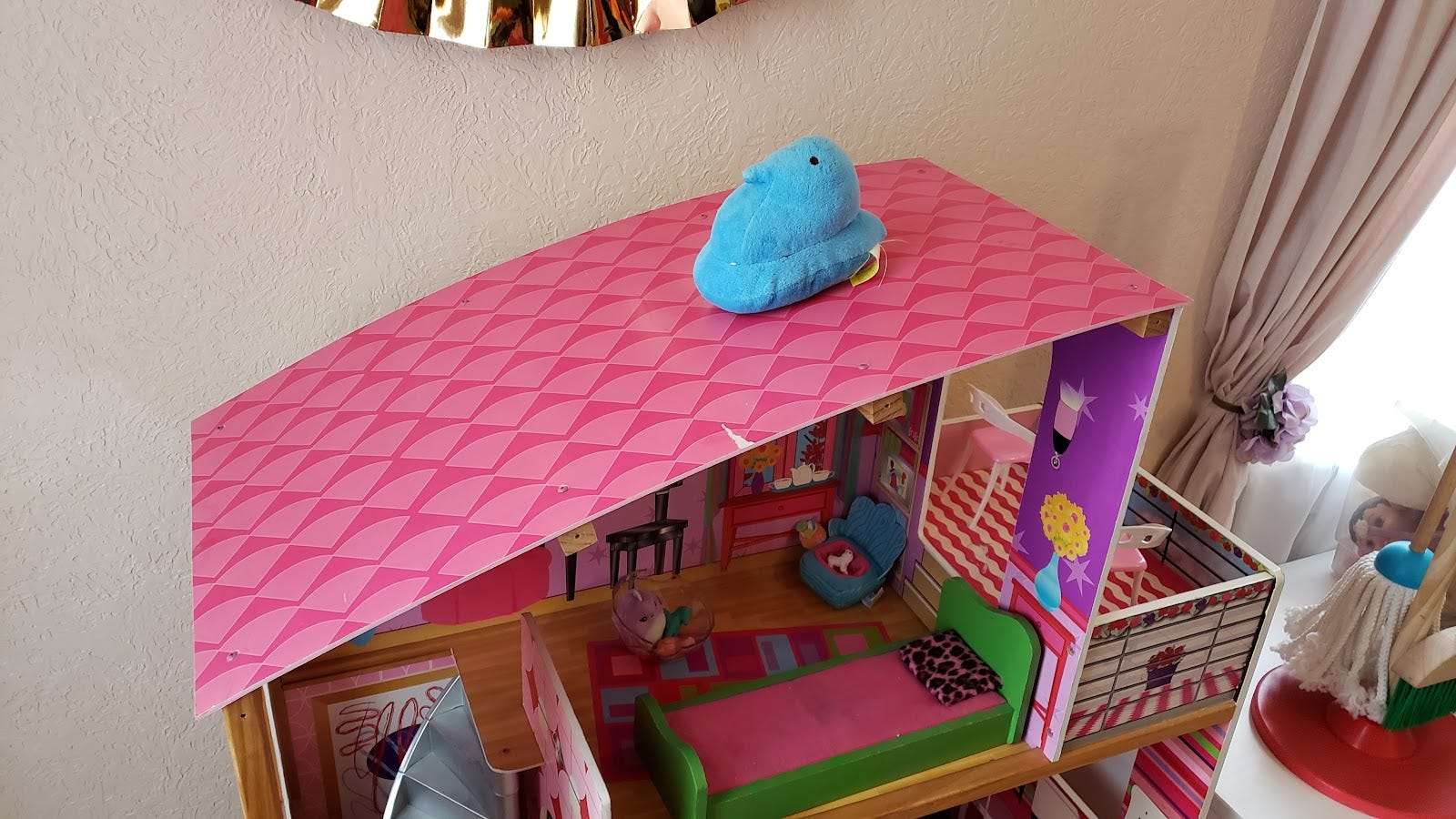 Kidkraft wooden modern dream glitter dollhouse discount