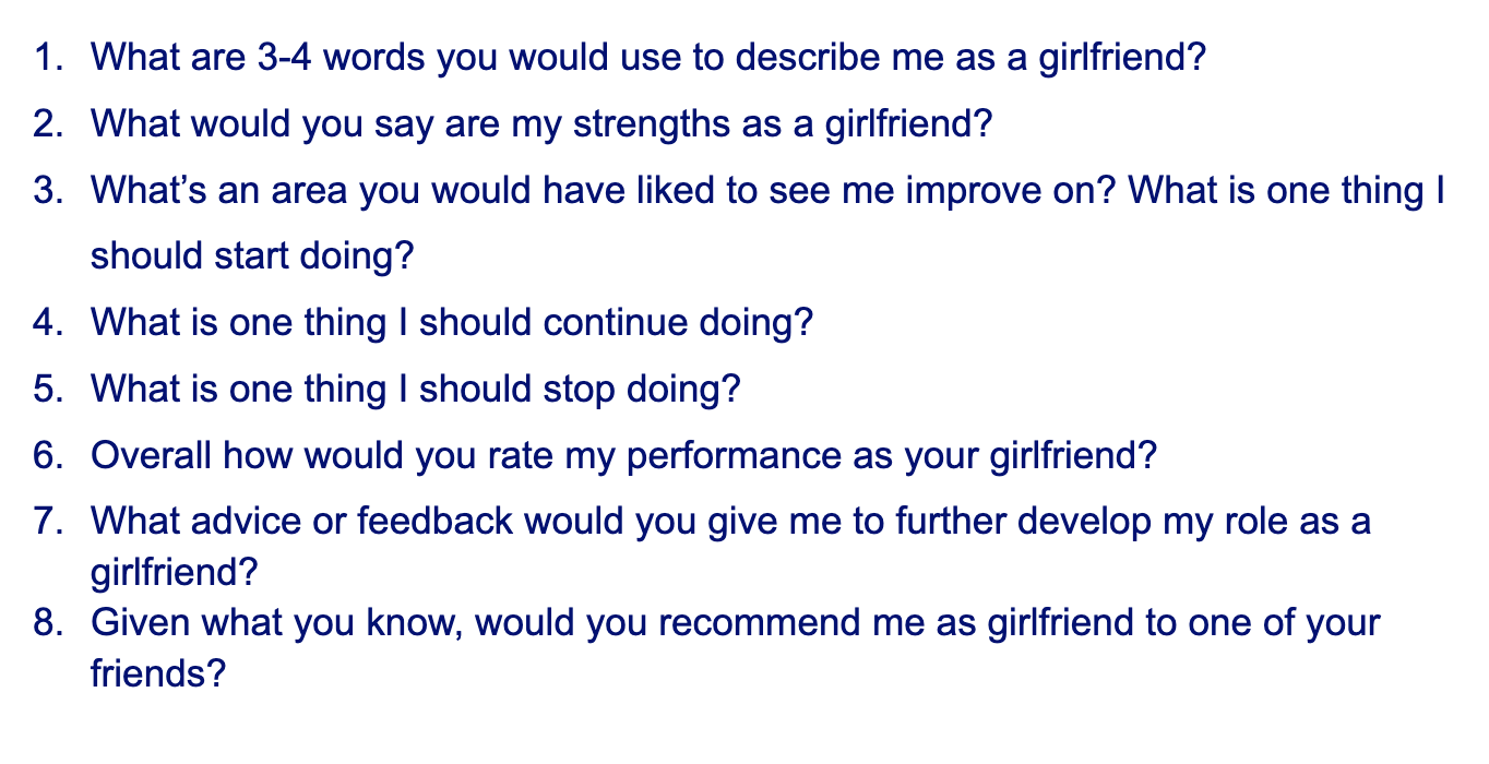 Nice things to say to your ex girlfriend best sale