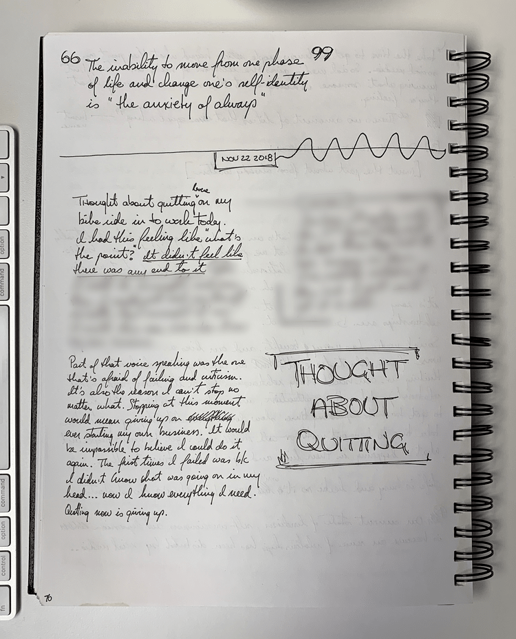 Why start? Why continue? - Mark Rabo Newsletter