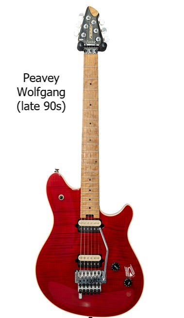Peavey wolfgang sales