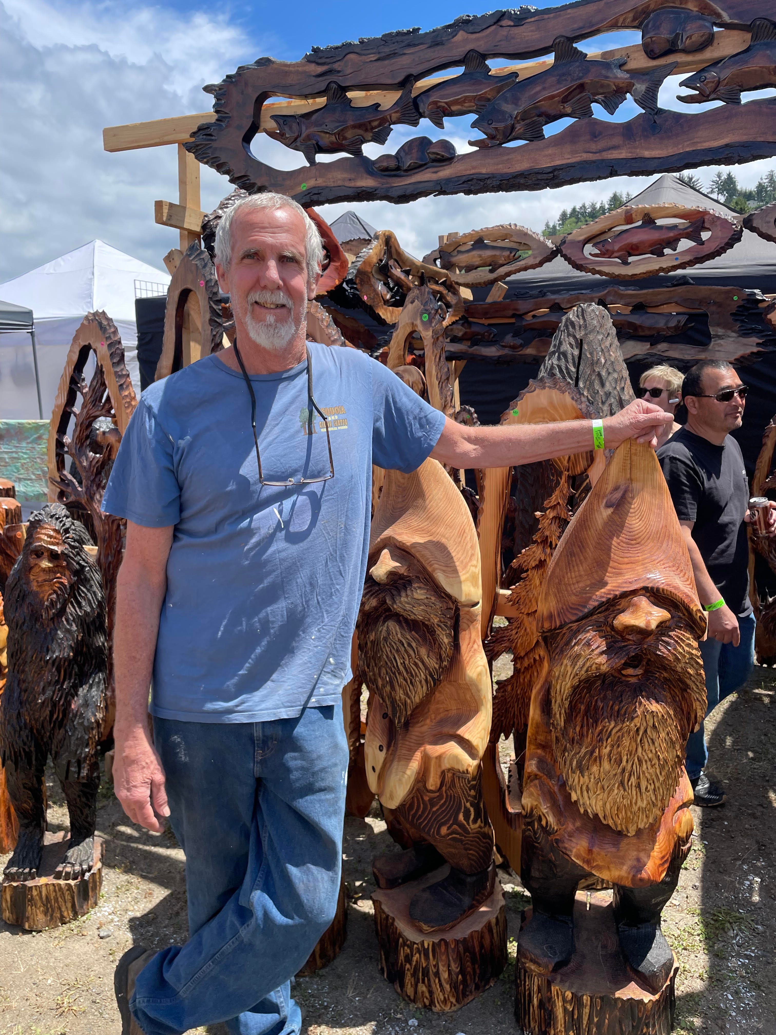 Chainsaw sculpting hotsell