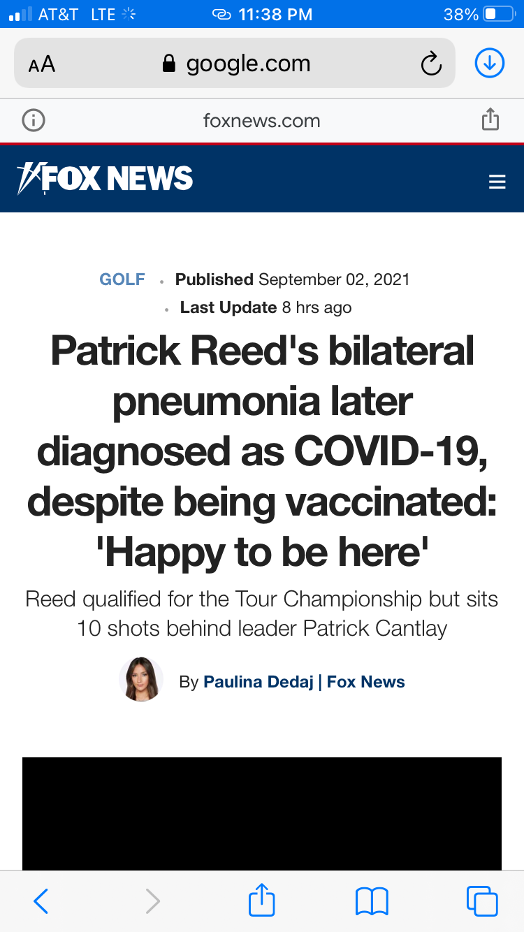 Just another mild Covid breakthrough case