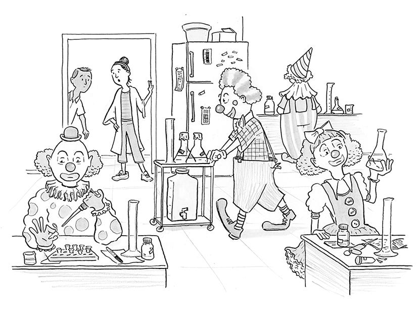 Clowns By Ed Himelblau The Lab Meeting clowns-by-ed-himelblau-the-lab-meeting