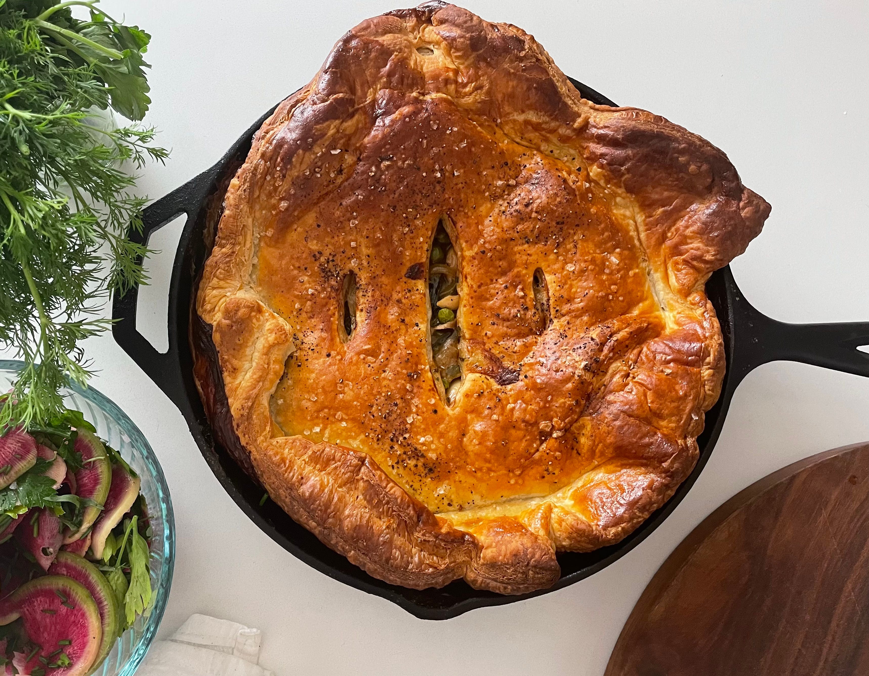 Chicken Pot Pie fun to say, fun to eat by Alison Roman