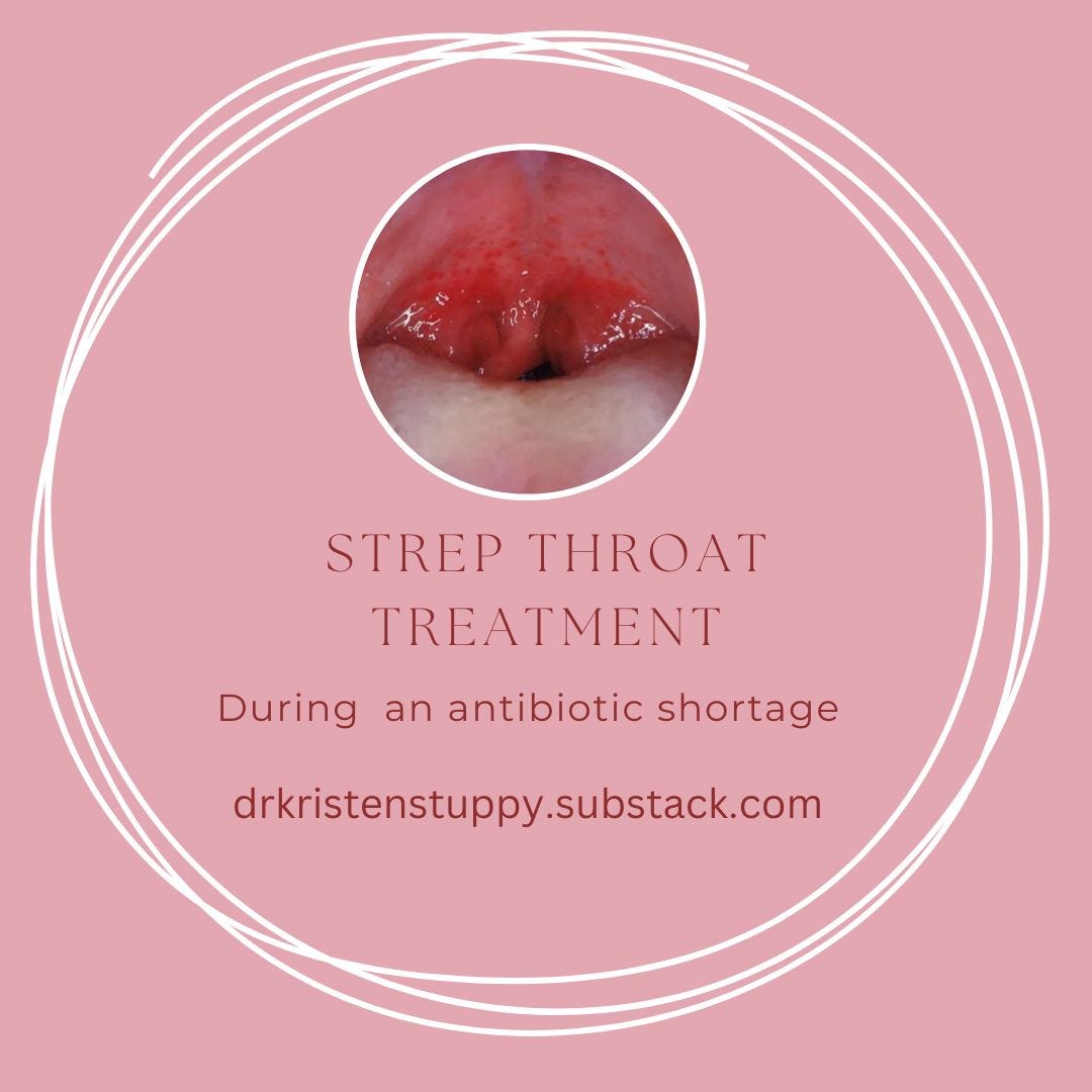 Strep Throat Treatment By Dr Kristen Stuppy
