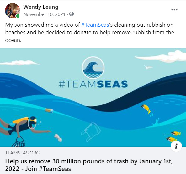 Team Seas by Wendy Leung The GreenZone Cafe