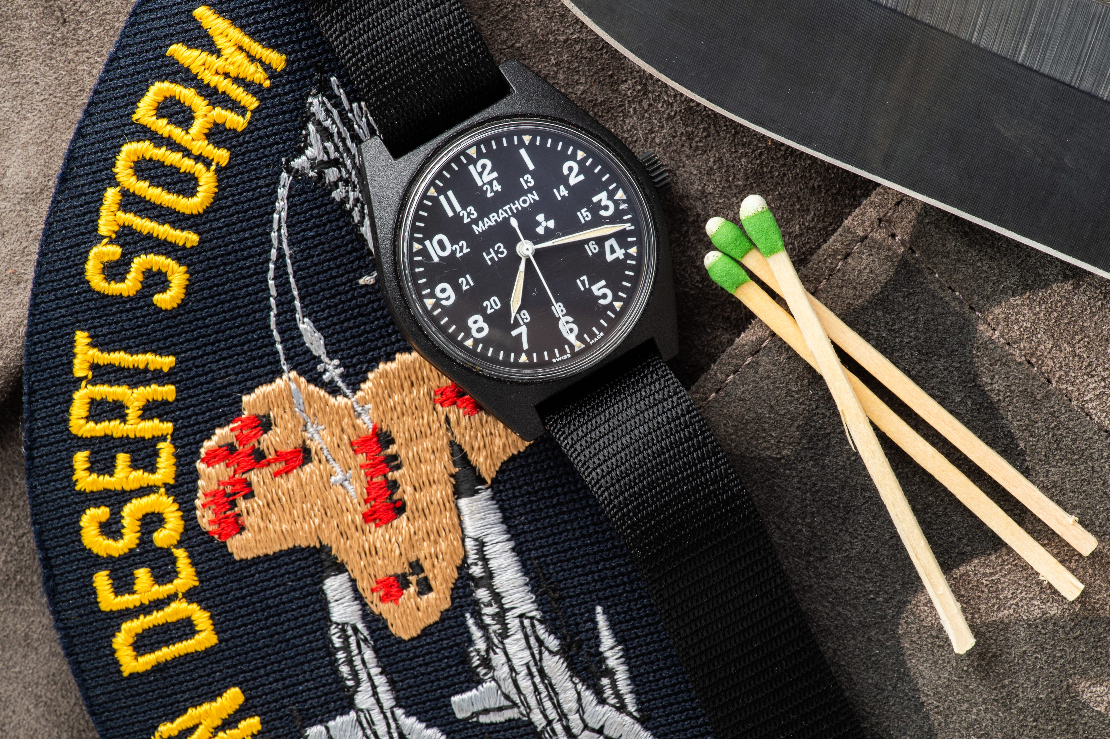 Marathon watch military best sale