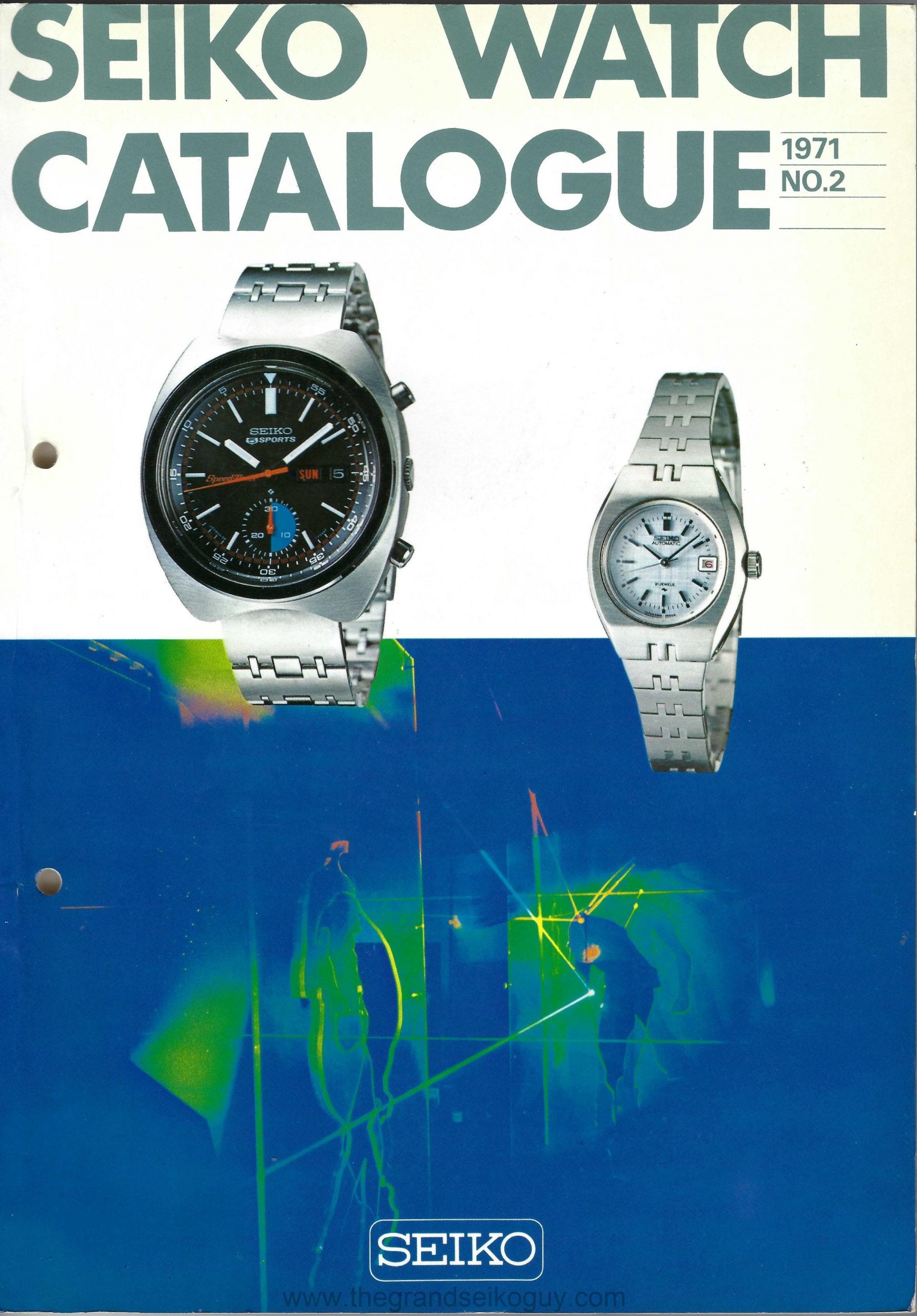 The Seiko 1971 Number 2 Catalogue the Grand Seiko guy