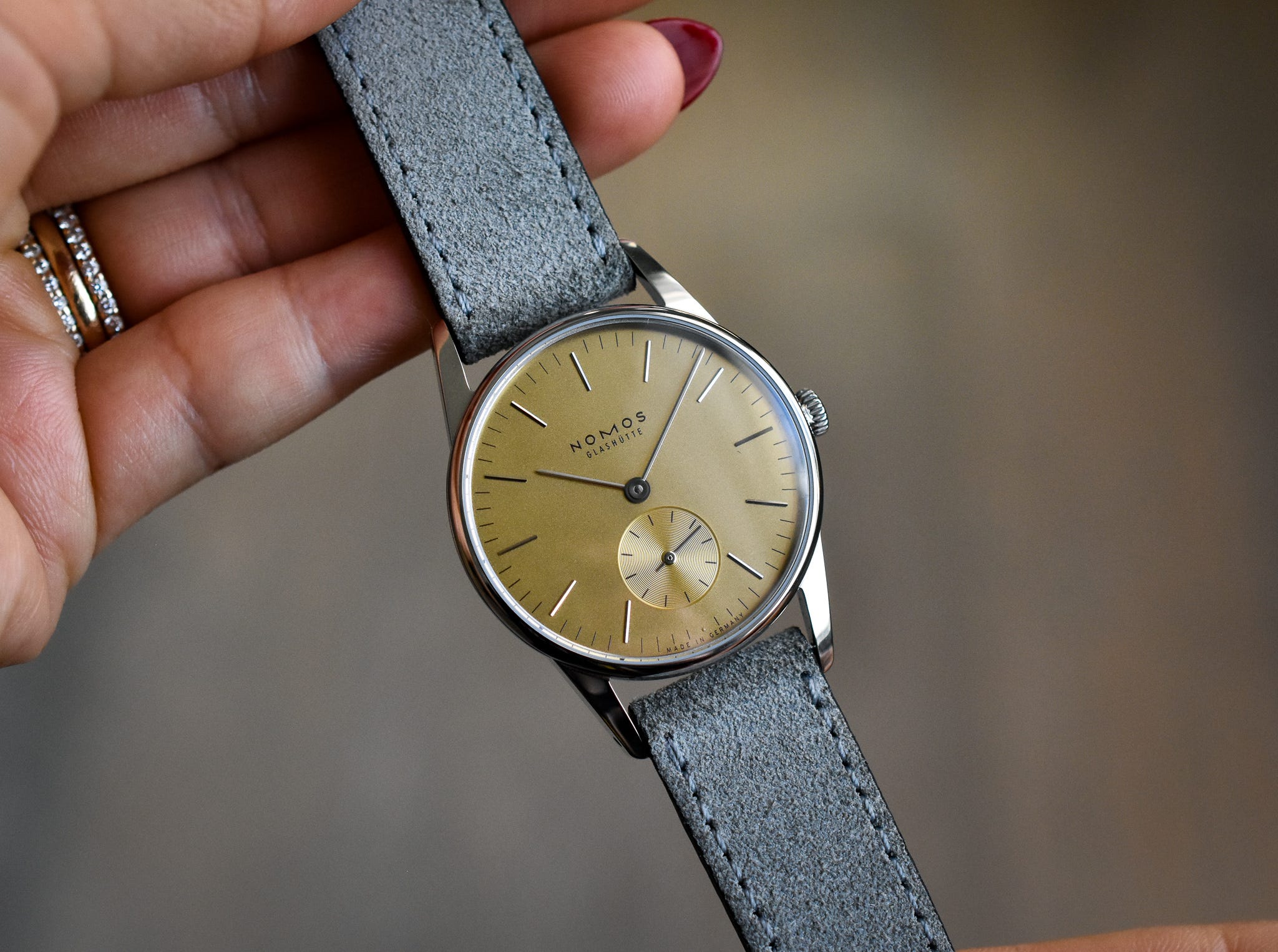 Nomos dress clearance watch