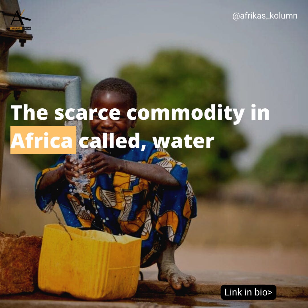 Water Scarcity In Africa 2021 at Grace Brentnall blog