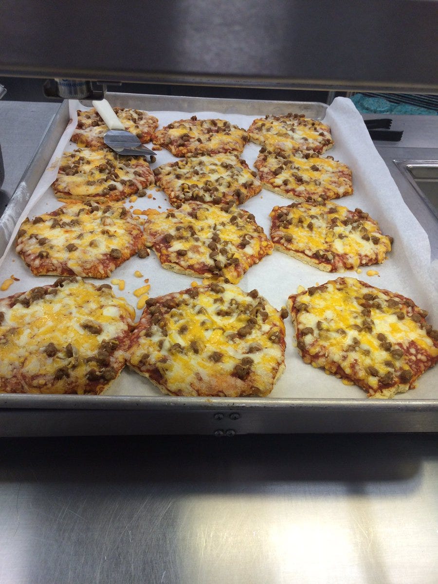 School lunch best sale mexican pizza