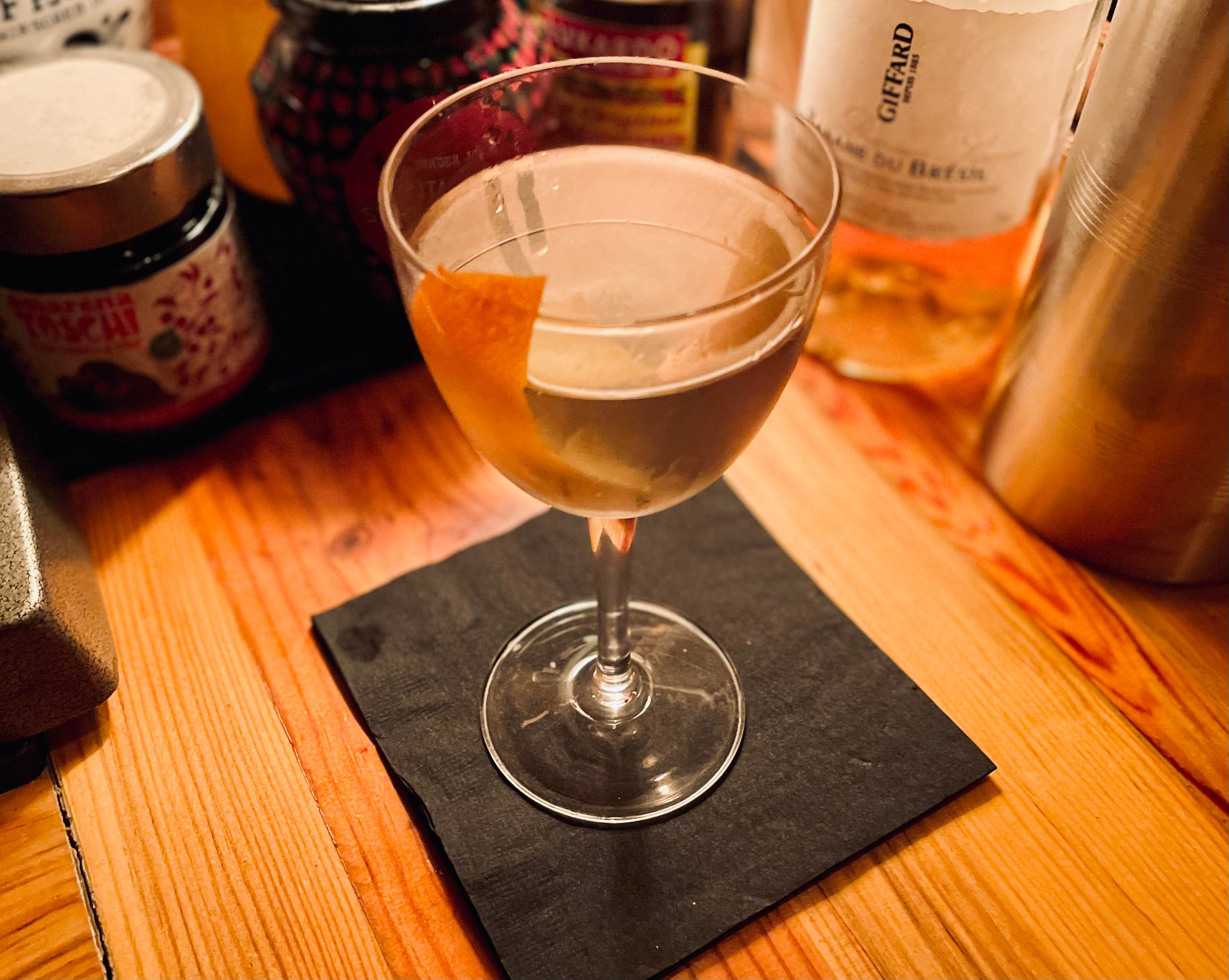 The Banana Martini and a General Theory of Fruit Liqueurs