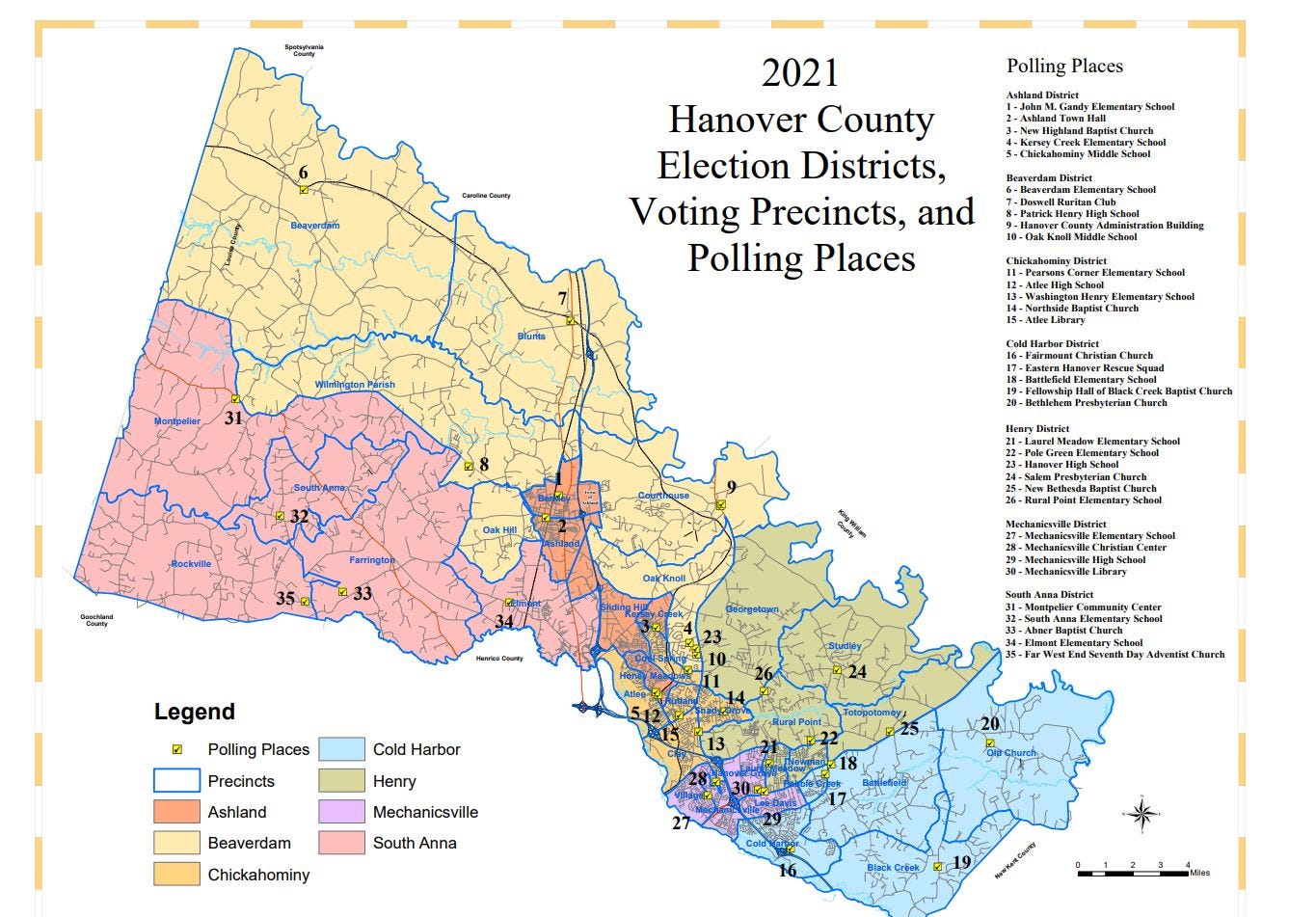 All Supervisors on 2023 ballot in Hanover County; Time running out on