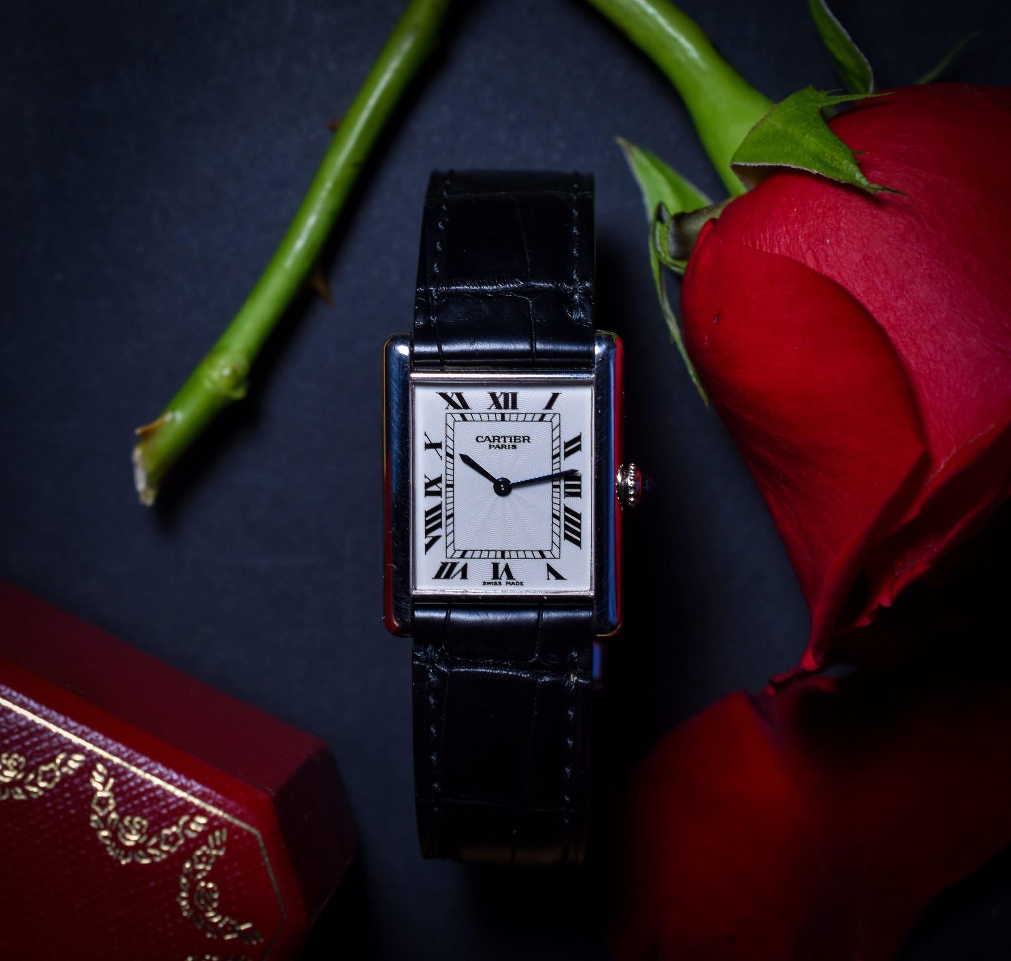 Cartier tank monopoussoir on sale