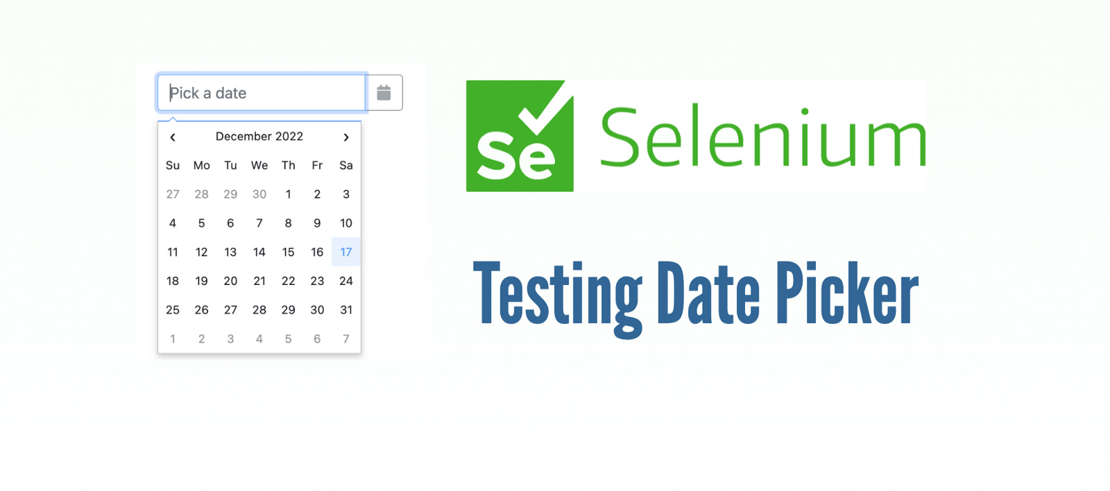Select a date in a DatePicker with Selenium WebDriver