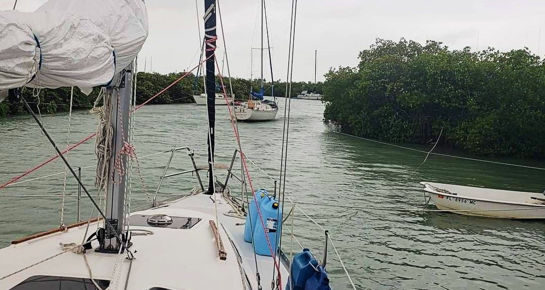 Riding Out Ian on the Shark River Flawed Plan, Happy Ending