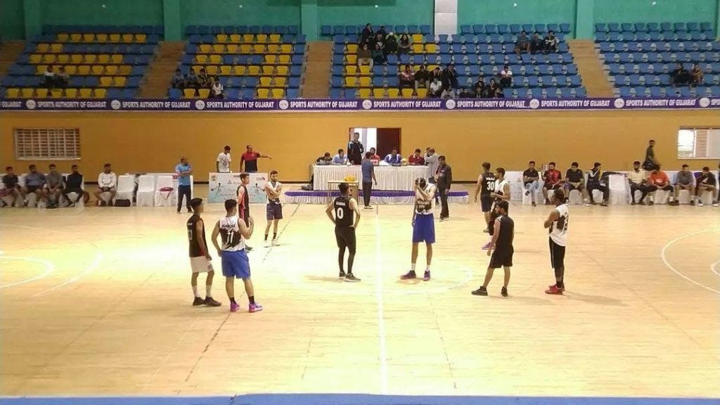 GUJARAT SENIOR BASKETBALL CHAMPIONSHIP TIPS OFF