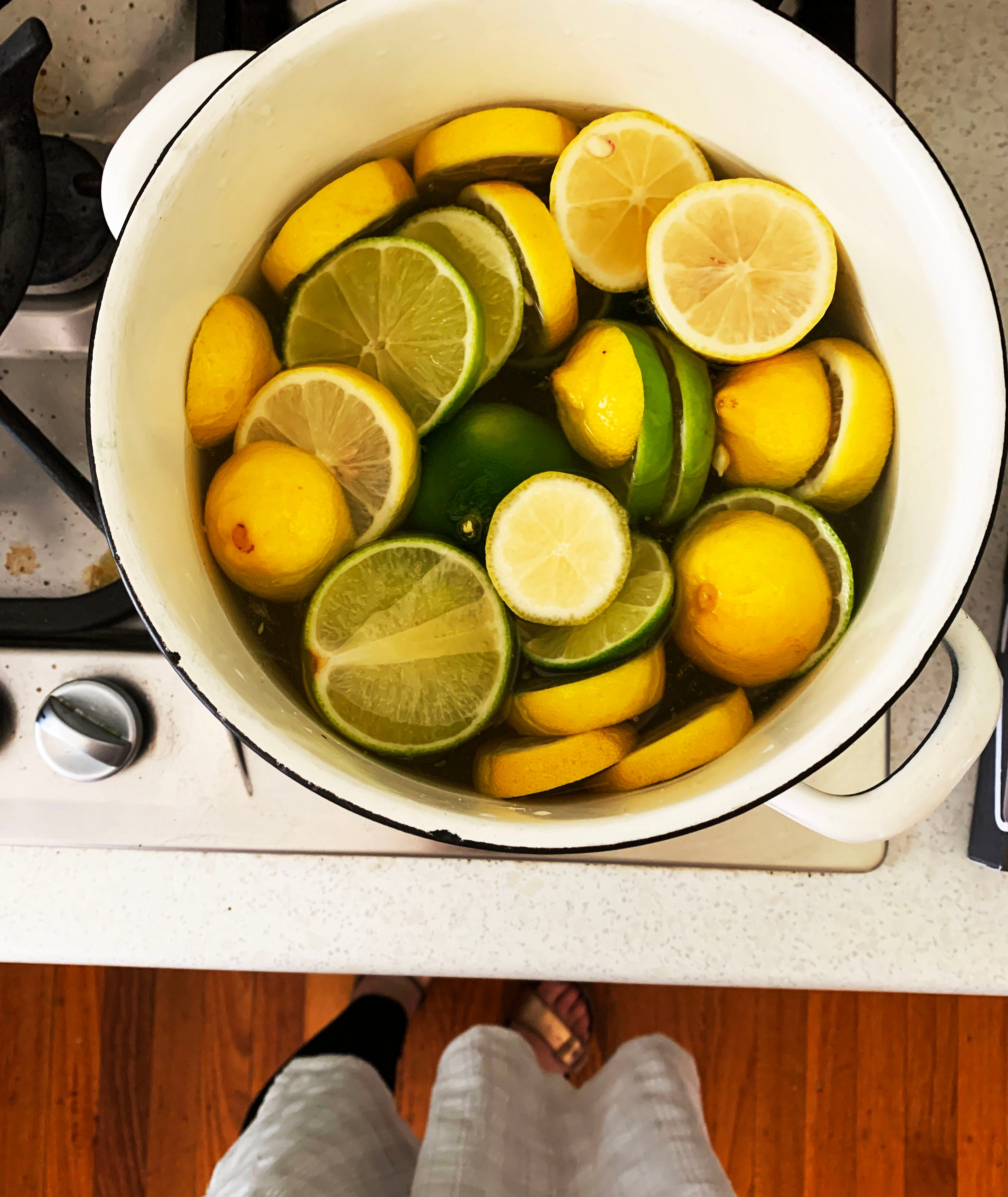 The lemon and lime syrup recipe by Pip Lincolne