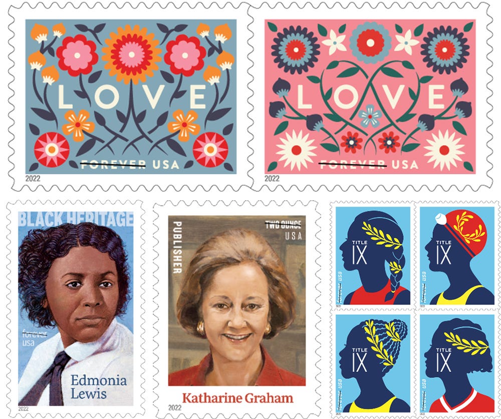 The new USPS flag stamp is based on a car dealership flag