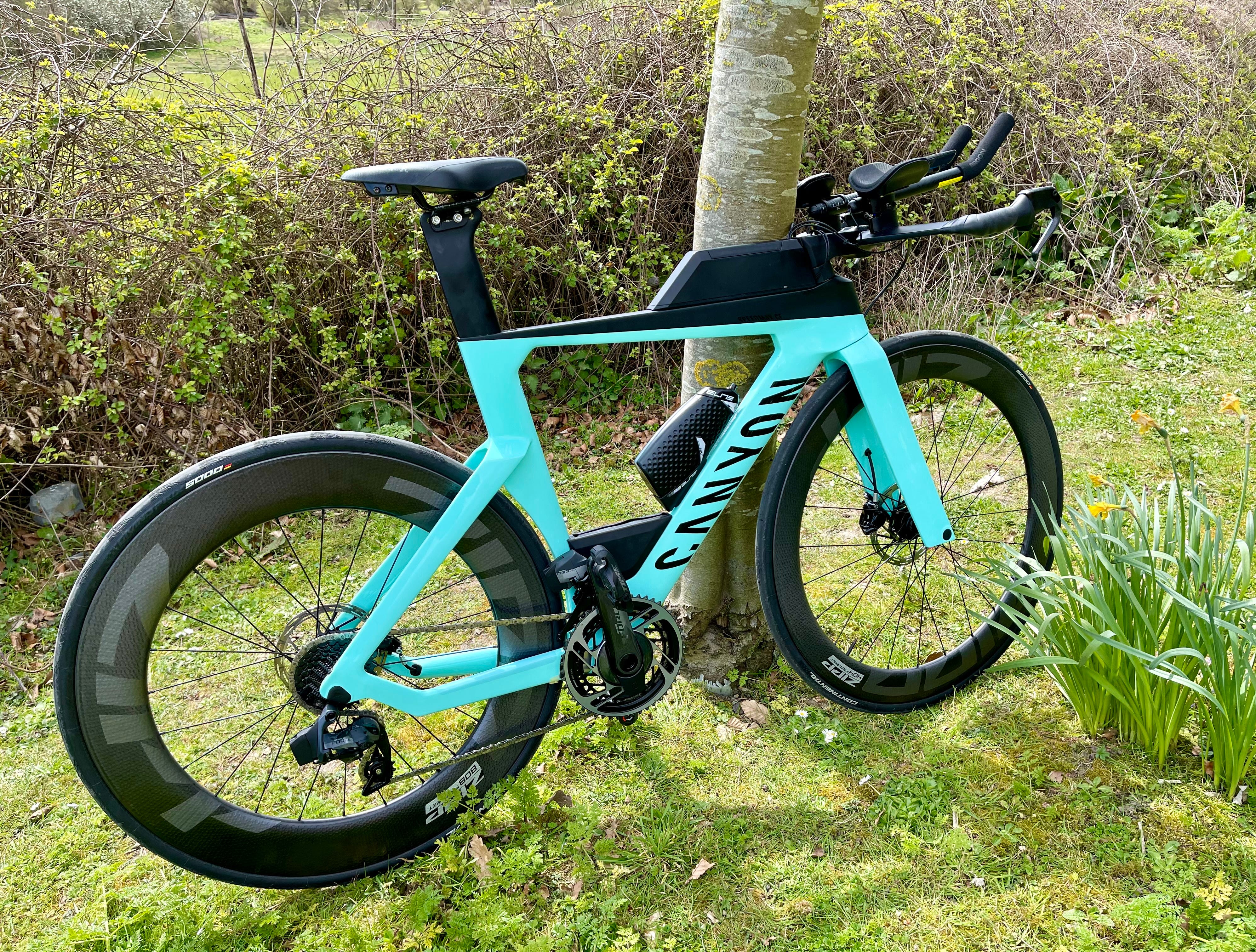 New Speedmax CF 8 Disc eTap and Back in The Pool at last