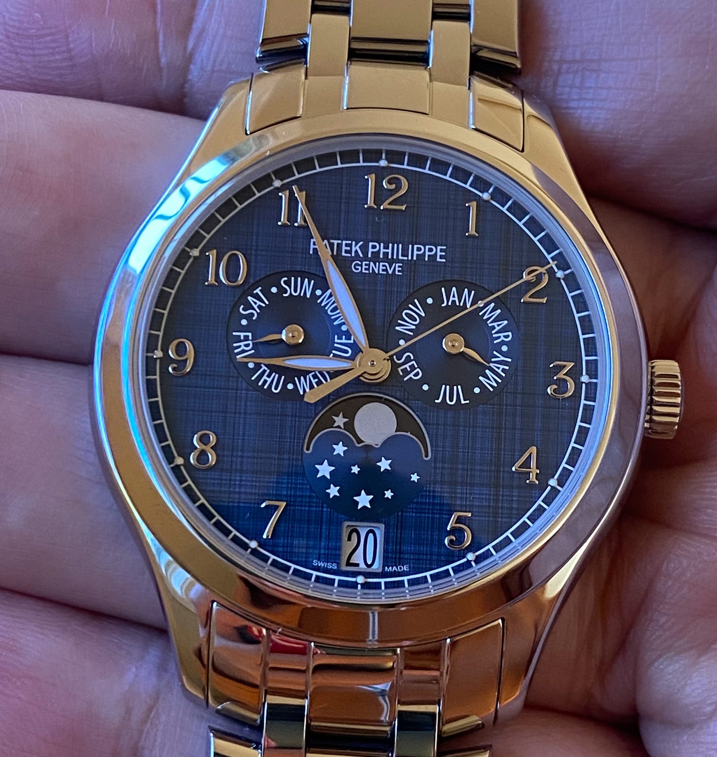 Review Patek Philippe 4947 1A 001 Annual Calendar in 38mm Steel