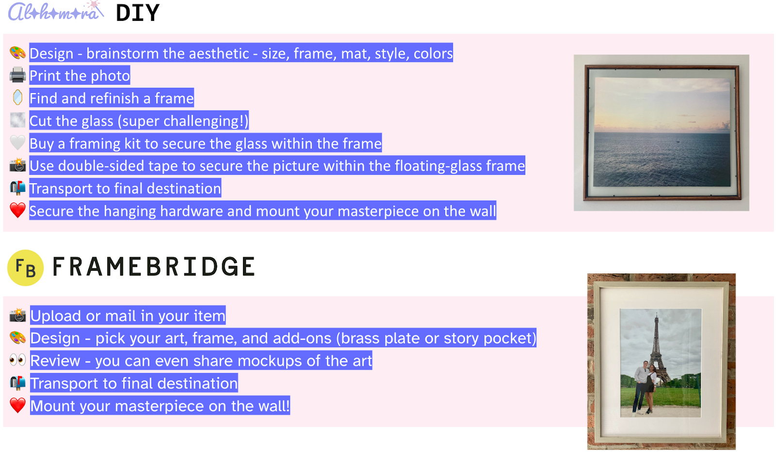 🖼 The Promise of Framebridge by alohomora