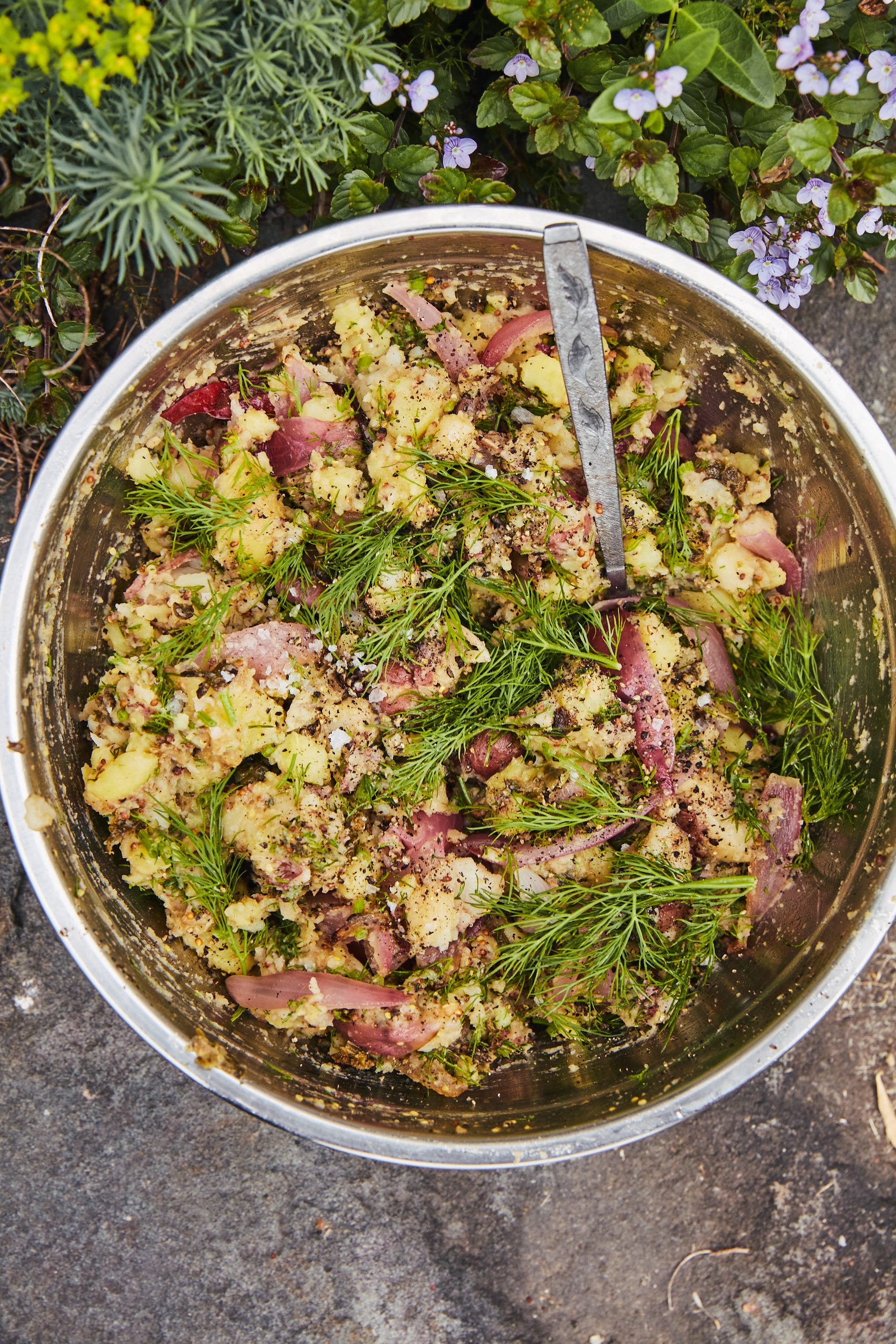 Simple Potato Salad Recipe Bbc | Deporecipe.co