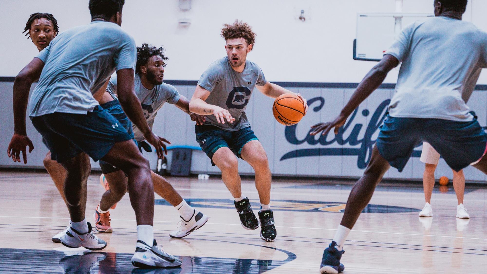 Cal Men's Basketball Drop Season Opener, 6575, Against UC Davis