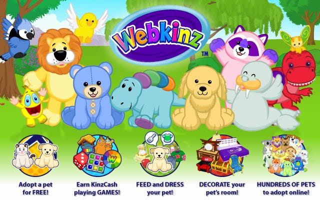 The webkinz outlet