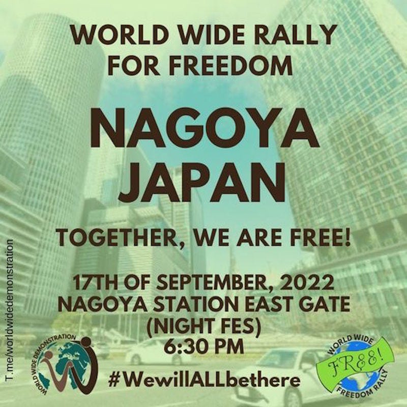 Worldwide Rally For Freedom James Roguski