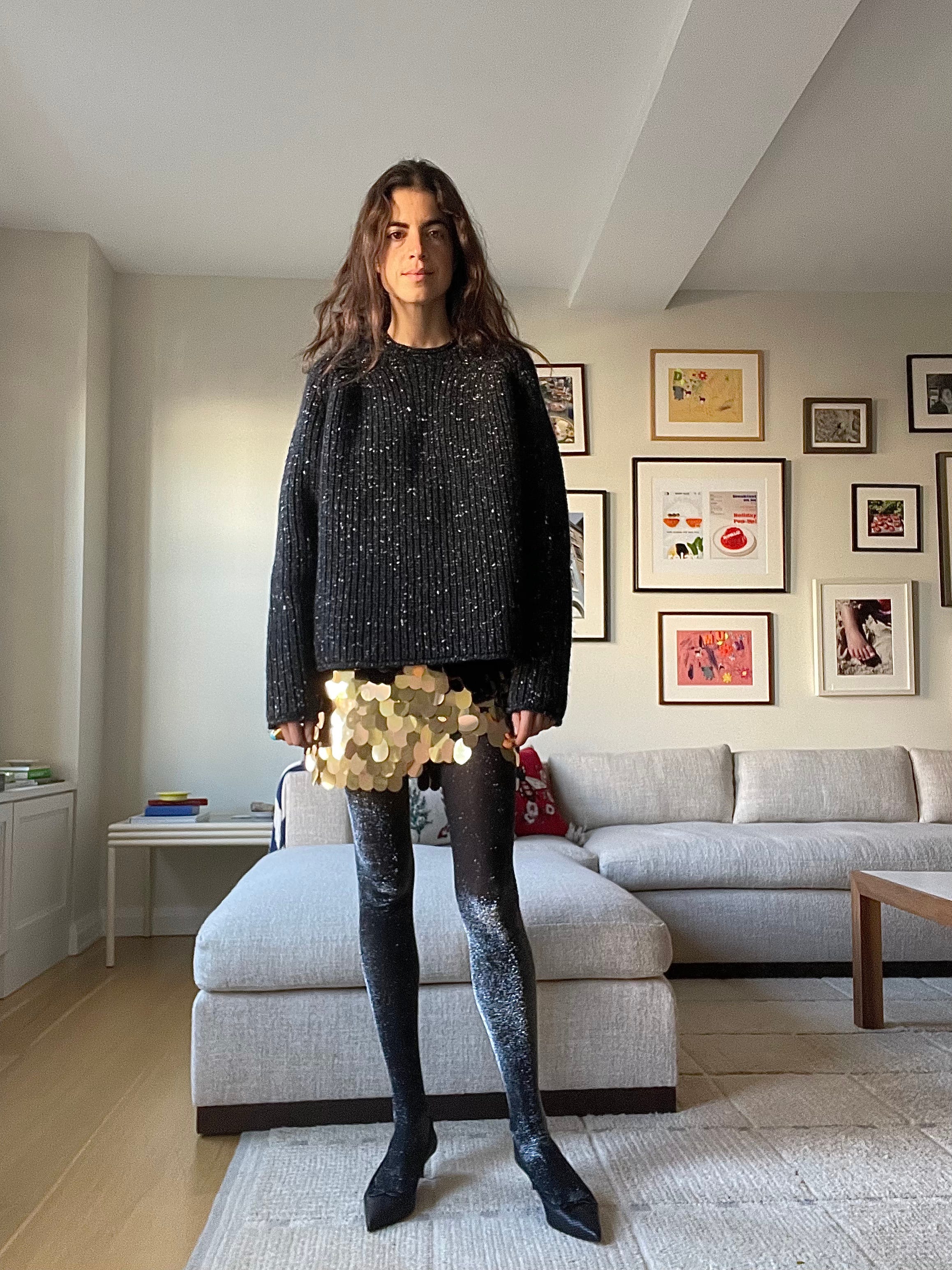 Sparkly deals tights outfit
