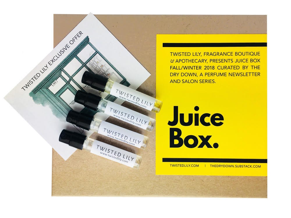 Perfume that looks clearance like a juice box