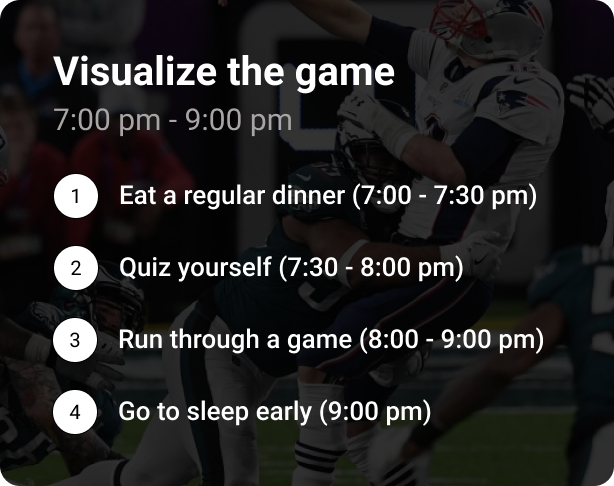 Designing a pre-game routine - by Craig Roh