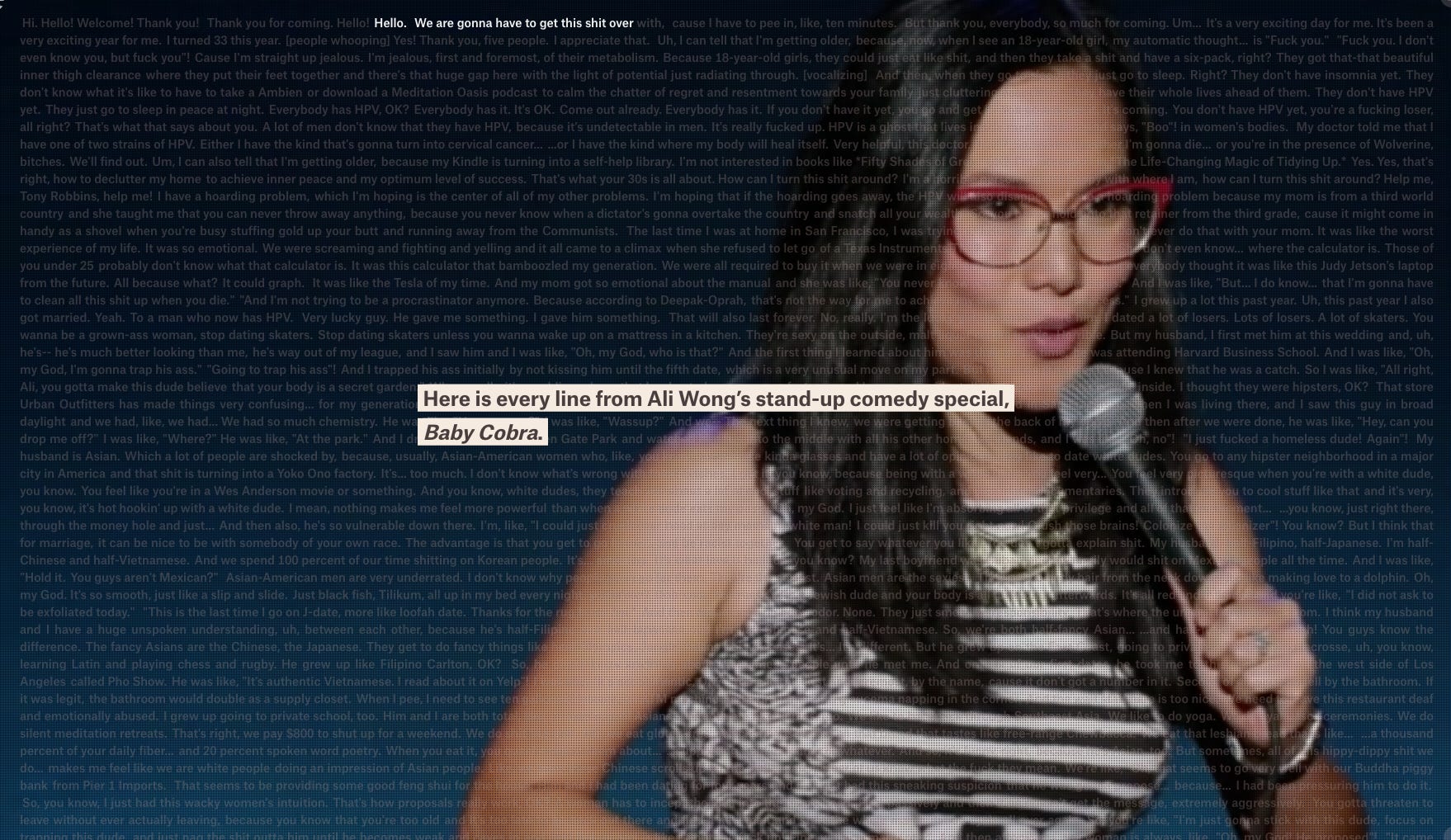 Ali wong baby cobra full online free top