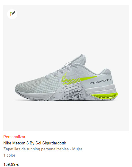 Metcon personalizadas 2025