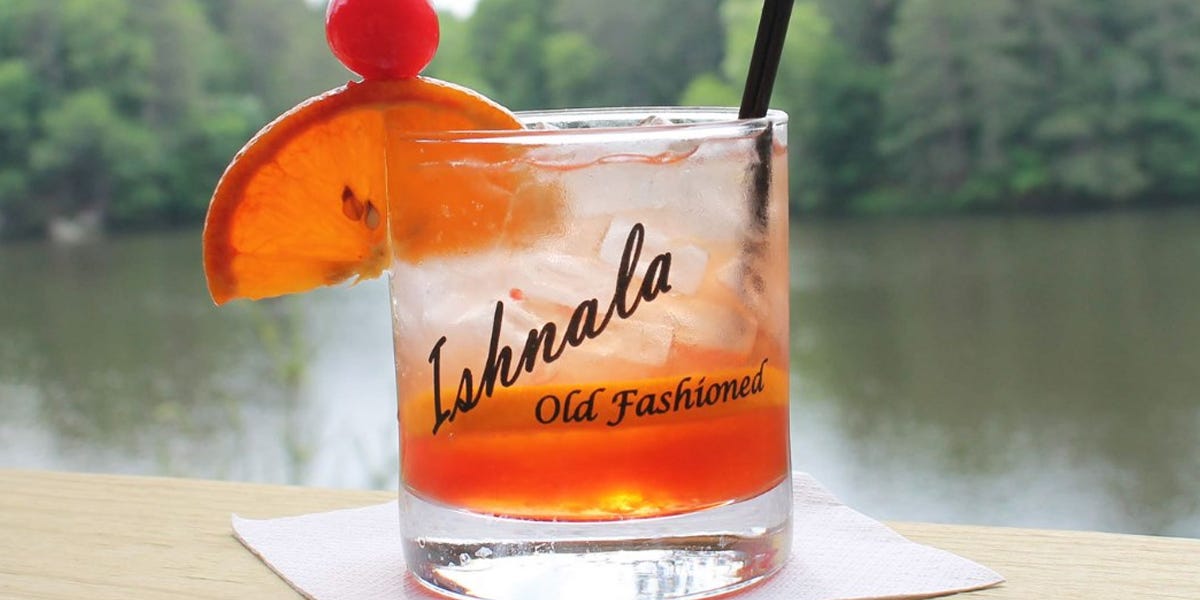 Brandy OldFashioned at Ishnala Supper Club, Lake Delton, Wisconsin