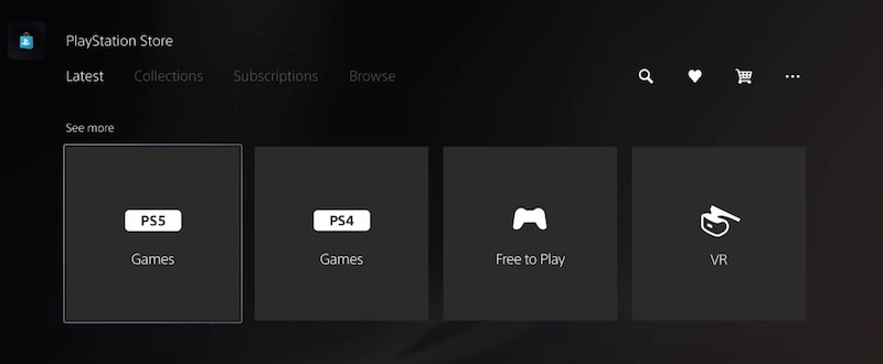 Discovery takeaways from the new PlayStation 5 store