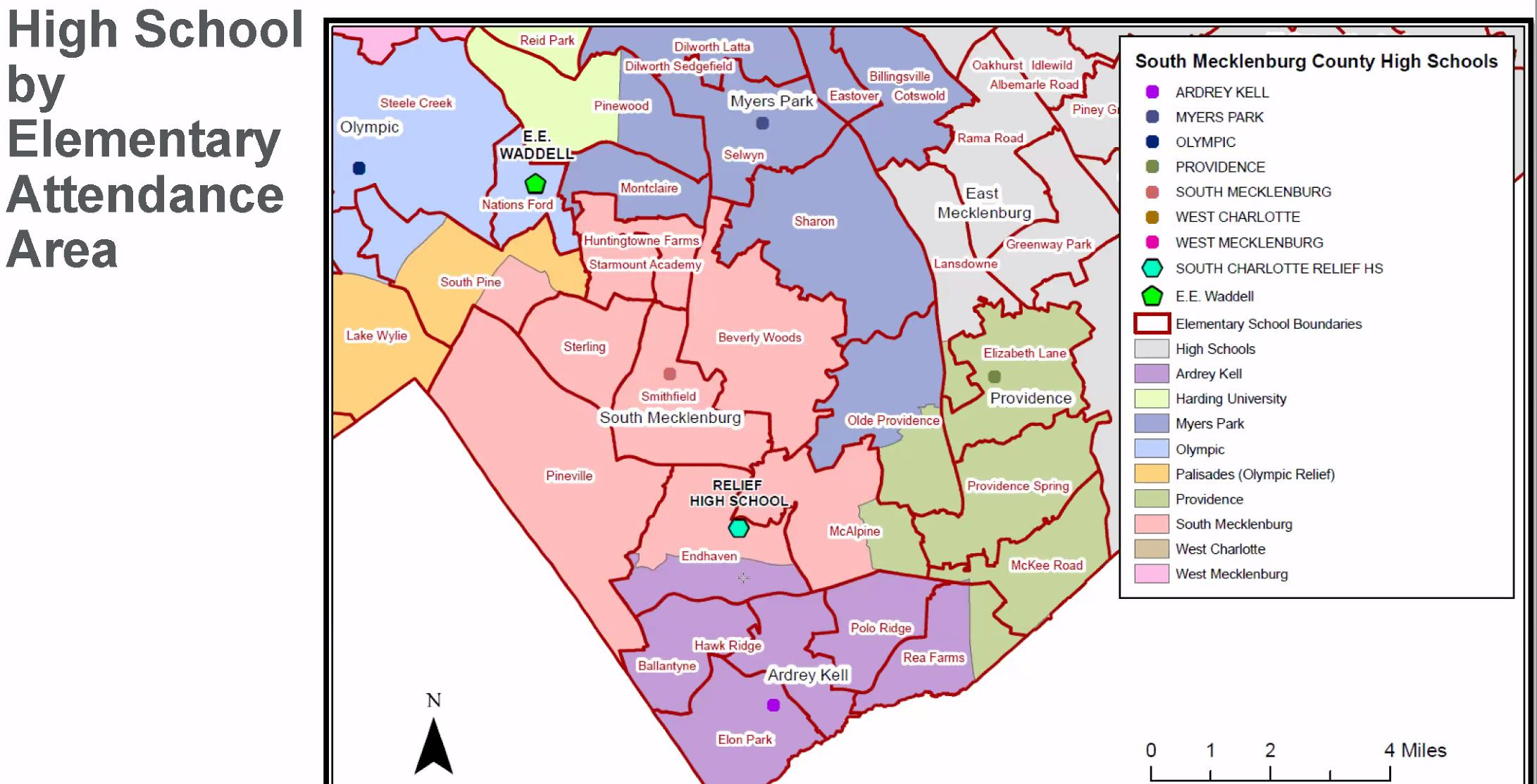 CMS unveils proposed south Charlotte student assignment maps