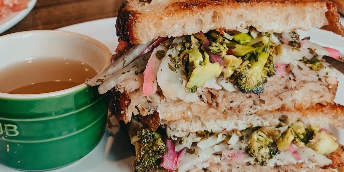 Essentials Southside Johnny sandwich, Tempesta Market, Chicago