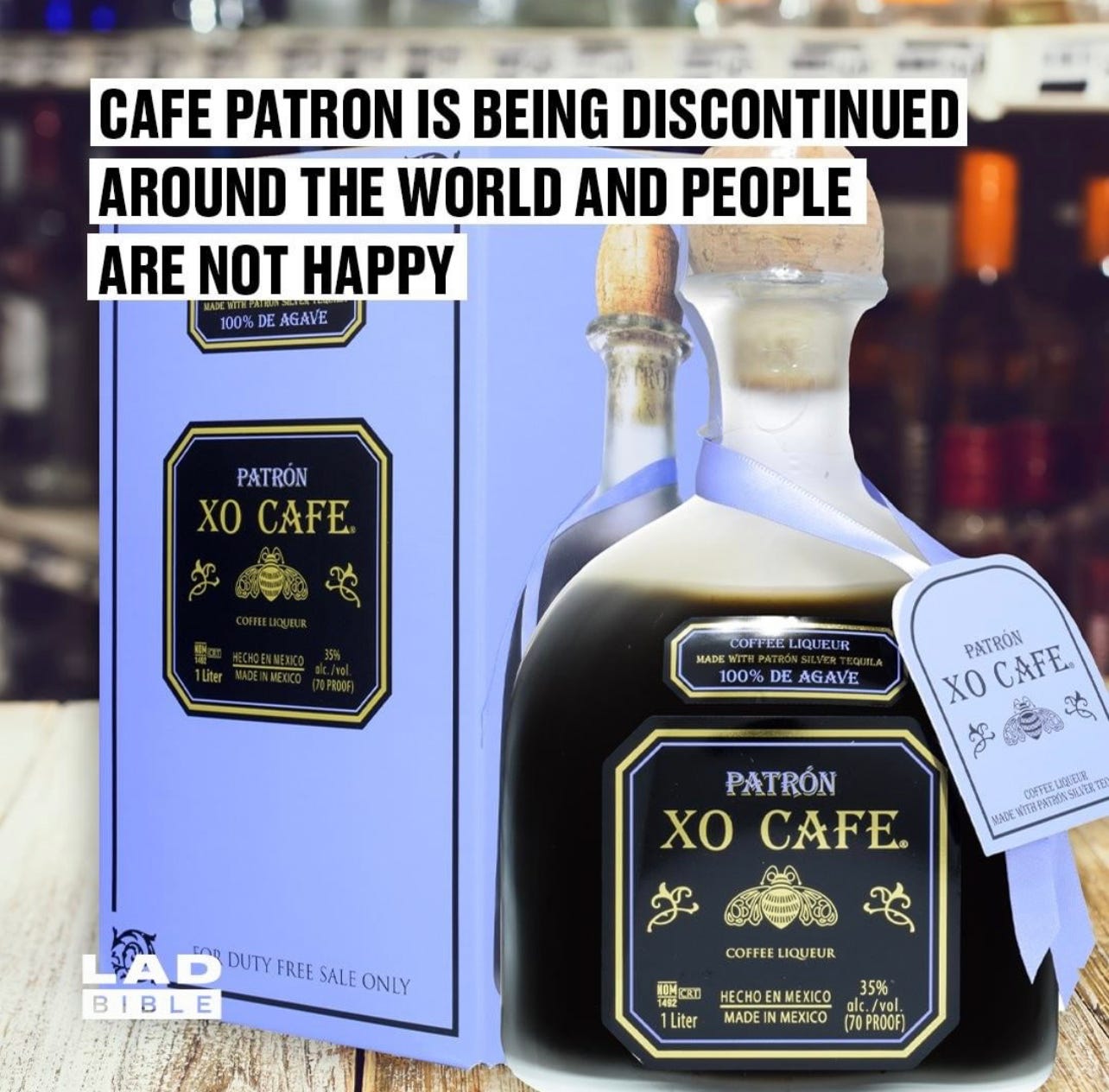 Why Has PATRÓN XO CAFE LIQUEUR been discontinued?