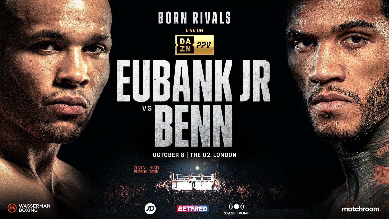 Eubank Jr. Benn rekindle family rivalry as they finalize catch